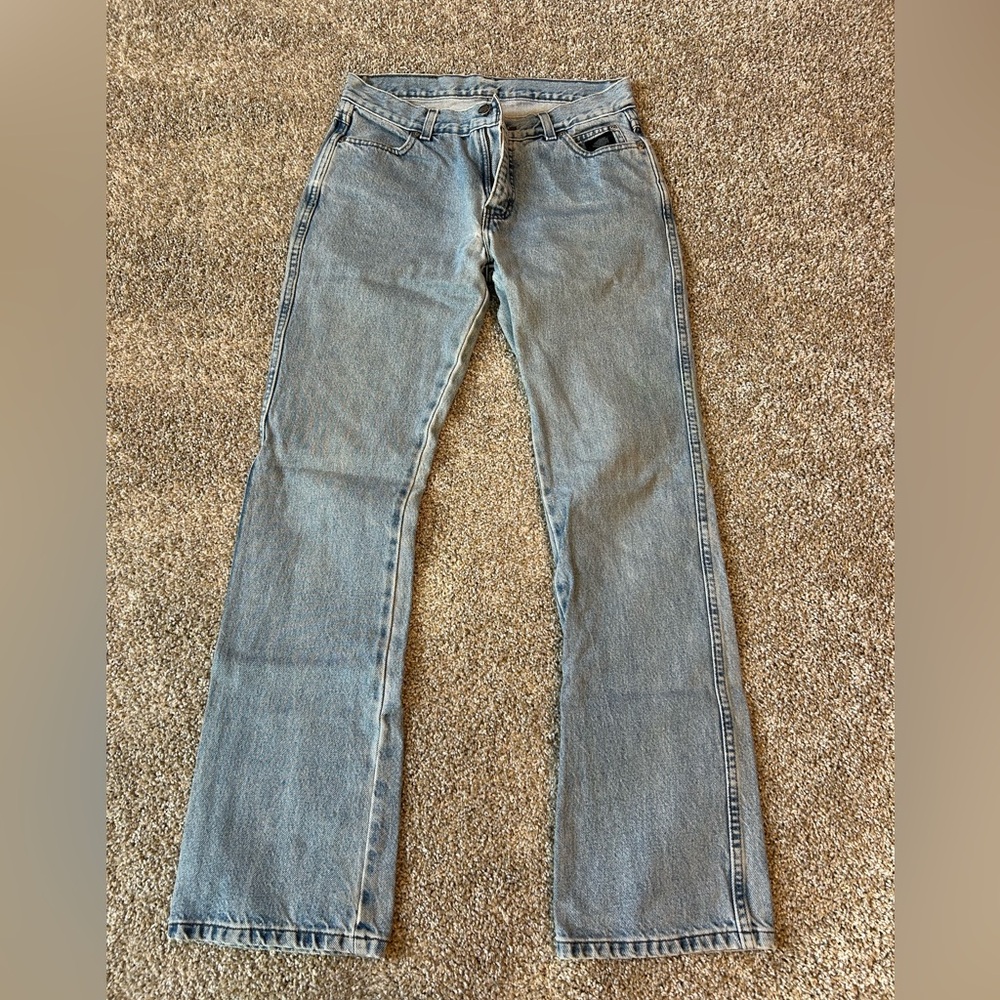 Harley-Davidson Light Blue Women's Flare Jeans
